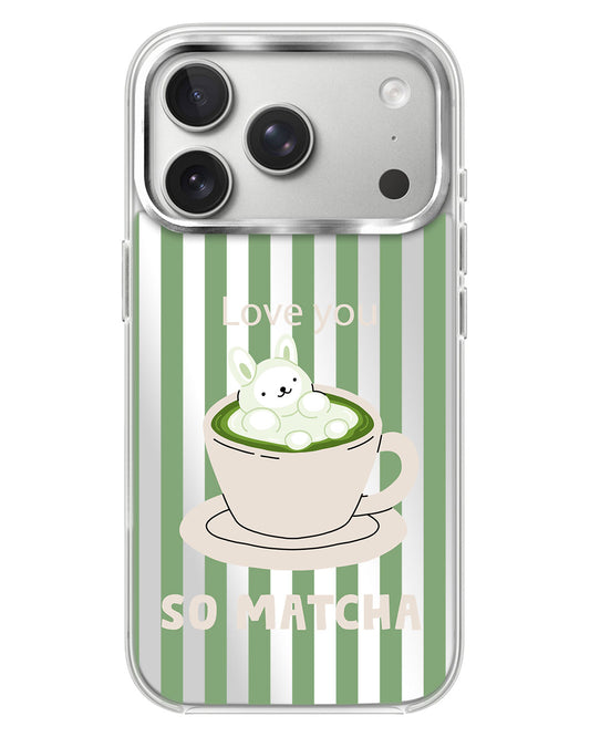iPhone Mirror Case - Matcha Love