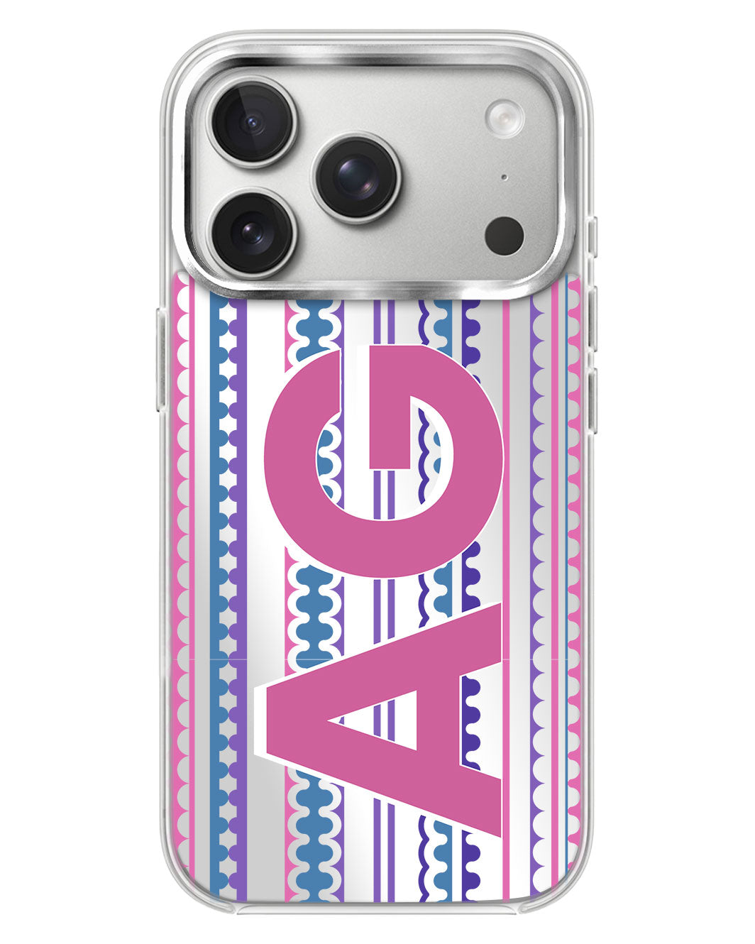 iPhone Mirror Case - Purple Harmony