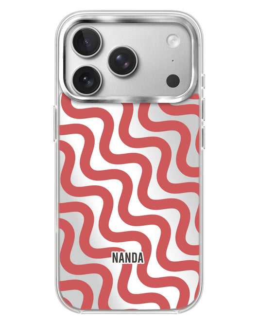 iPhone Mirror Case - Scarlet Groove