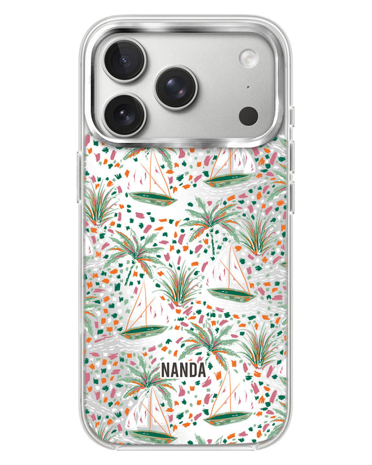 iPhone Mirror Case - Sea Canvas