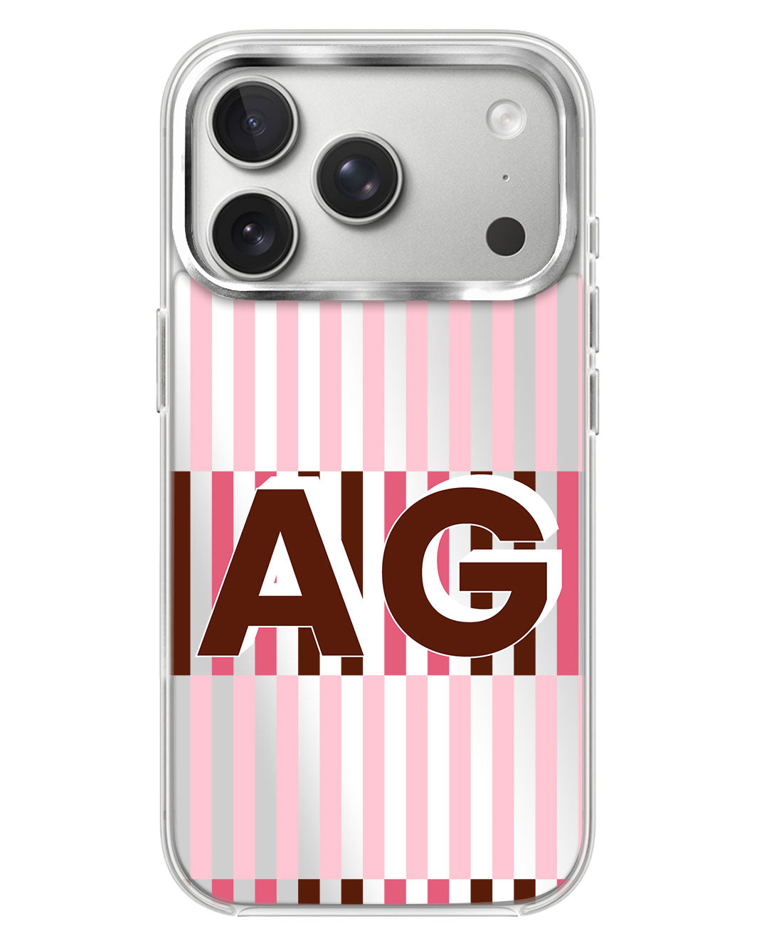 iPhone Mirror Case - Strawberry Mocha B