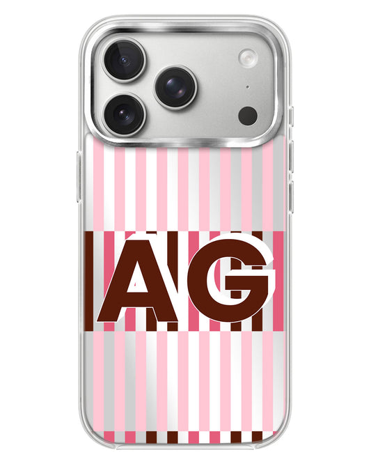 iPhone Mirror Case - Strawberry Mocha B