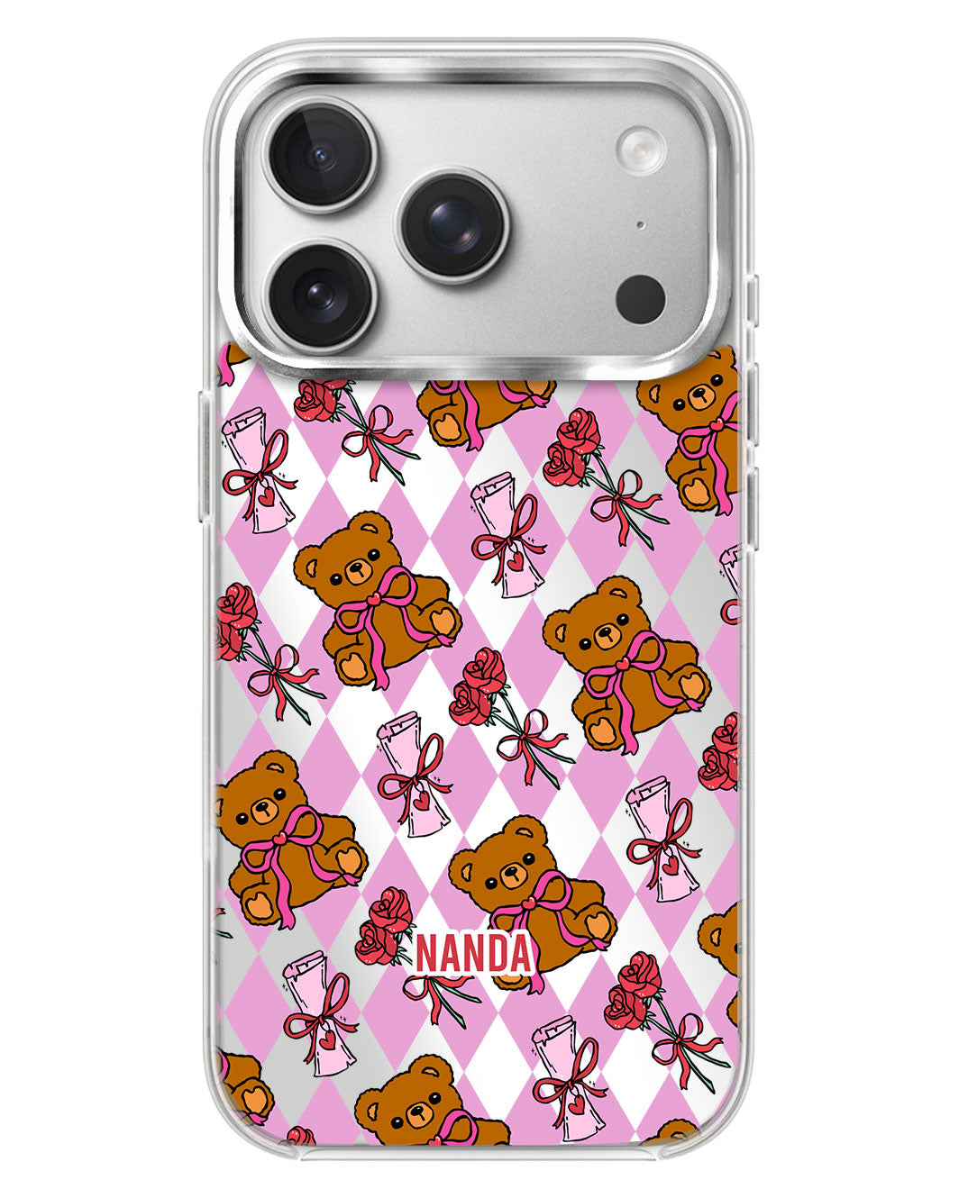 iPhone Mirror Case - Sweet Teddy