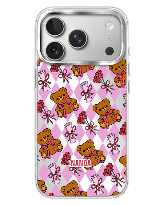 iPhone Mirror Case - Sweet Teddy