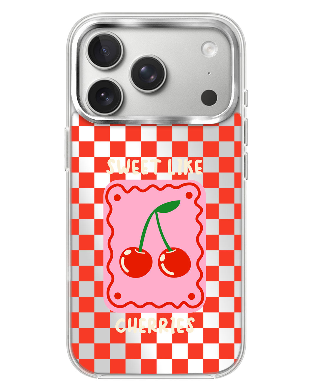 iPhone Mirror Case - Sweet Like Cherries