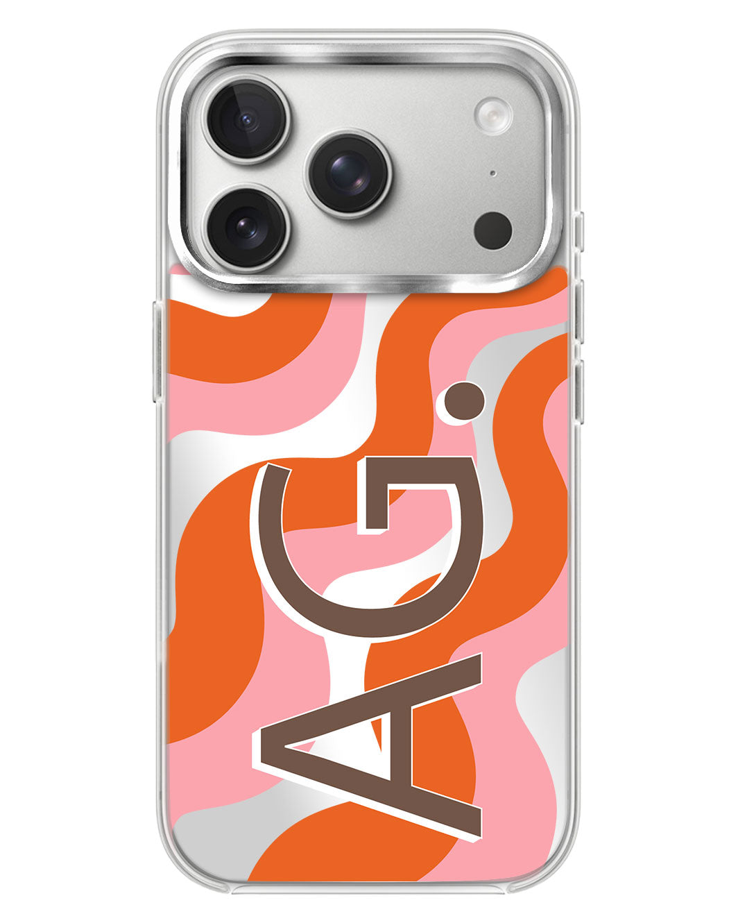 iPhone Mirror Case - Tangerine Twist