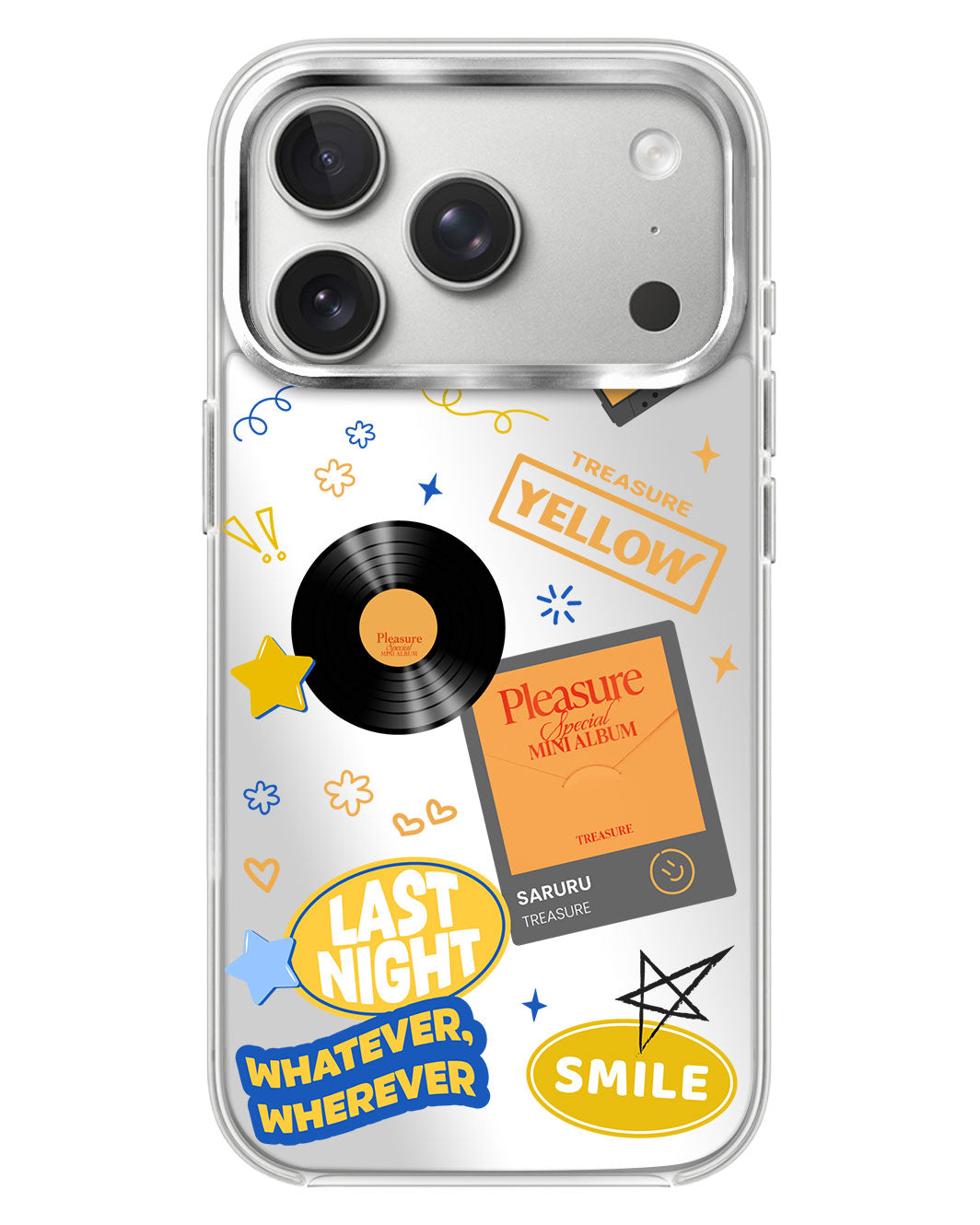 iPhone Mirror Case - Treasure Yellow