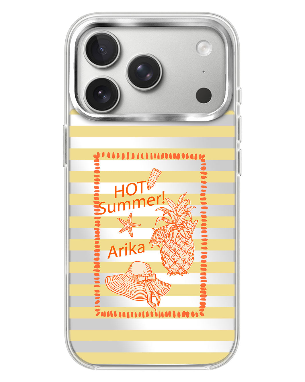iPhone Mirror Case - Tropical Glow