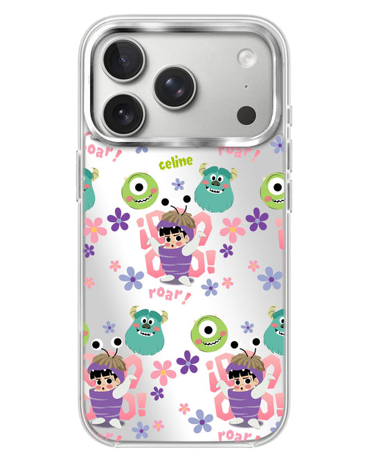 iPhone Mirror Case - Boo Pattern