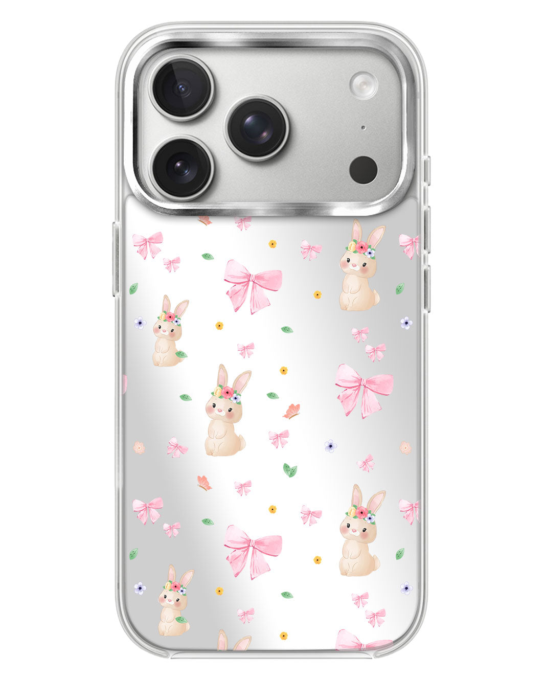 iPhone Mirror Case - Bunny Coquette