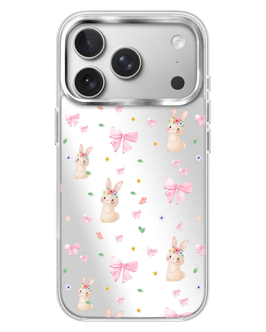 iPhone Mirror Case - Bunny Coquette