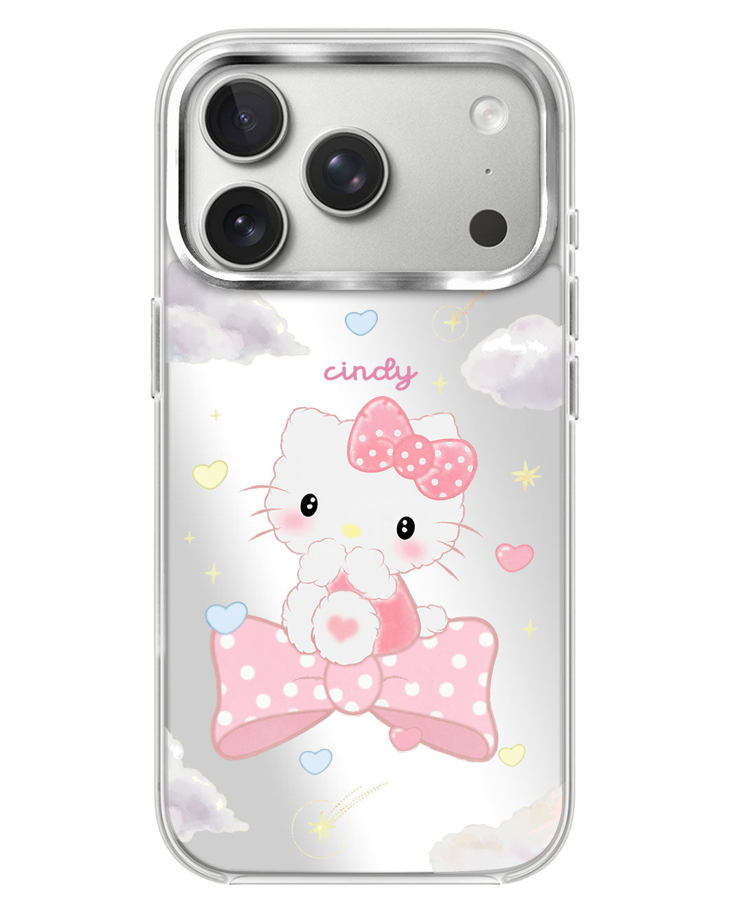 iPhone Mirror Case - Cute Kitty