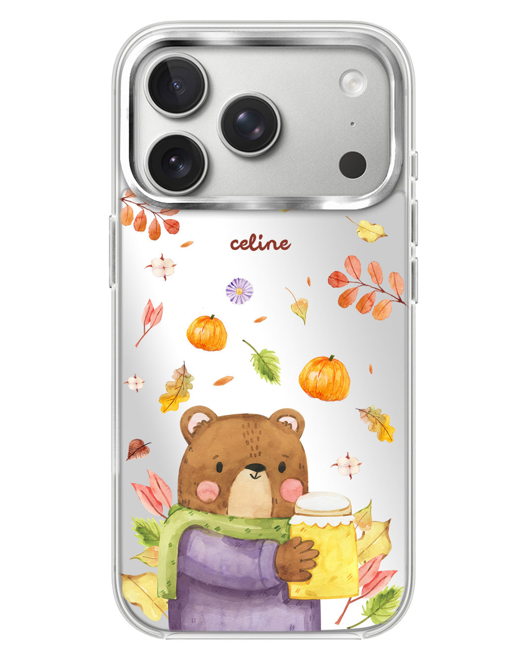 iPhone Mirror Case - Honey in Autum