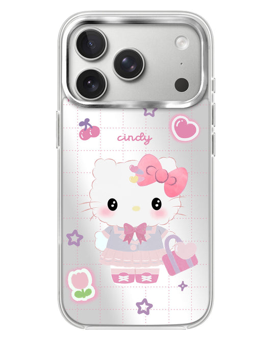 iPhone Mirror Case - Kitty Fashion