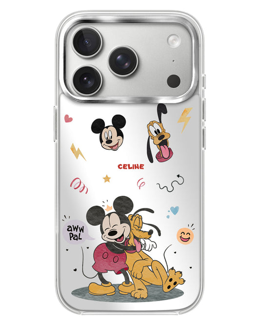 iPhone Mirror Case - Mickey Pal
