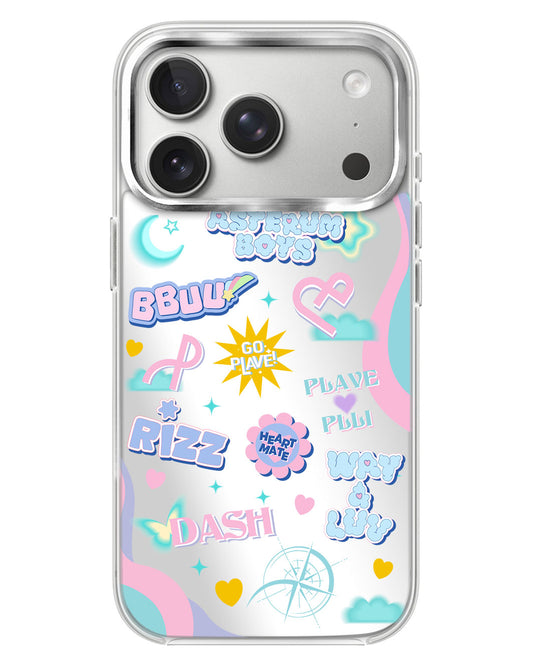iPhone Mirror Case - Plave