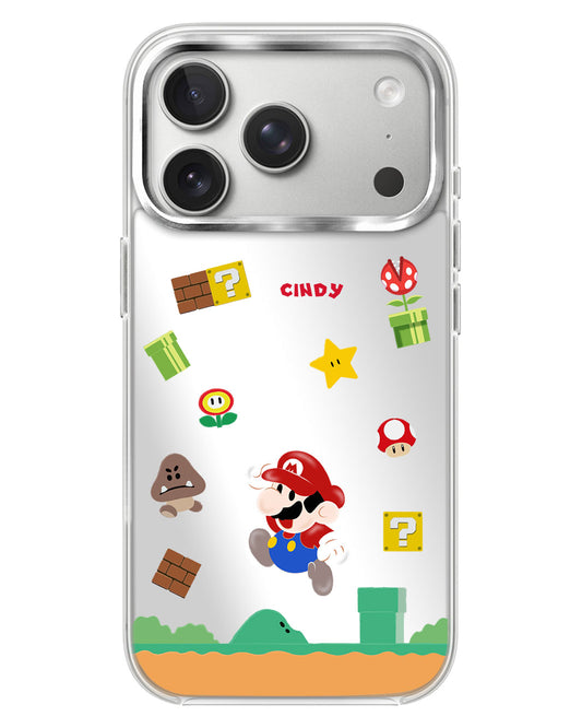 iPhone Mirror Case - Play Mario