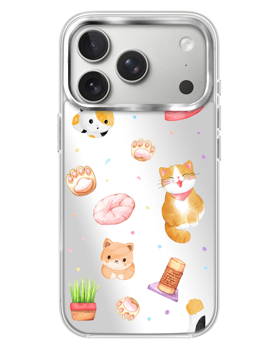 iPhone Mirror Case - Play With Kitty