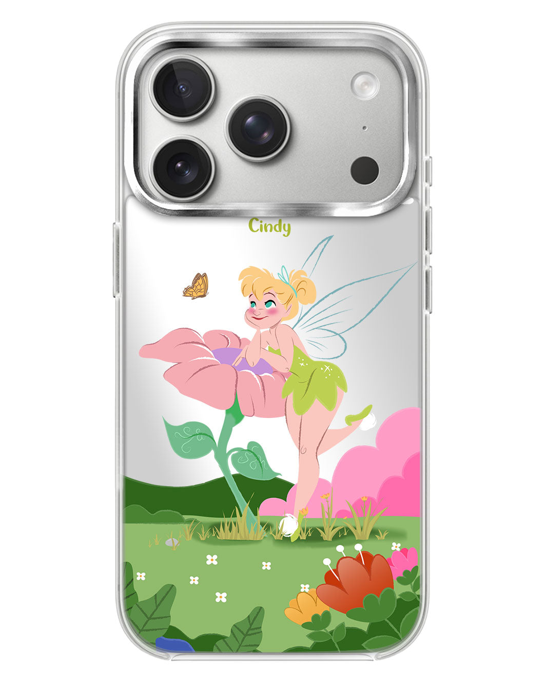 iPhone Mirror Case - Tink Flower