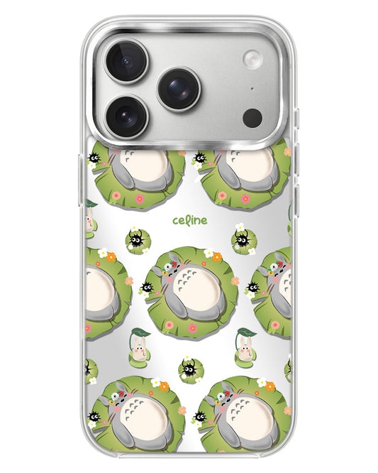 iPhone Mirror Case - Totoro Pattern