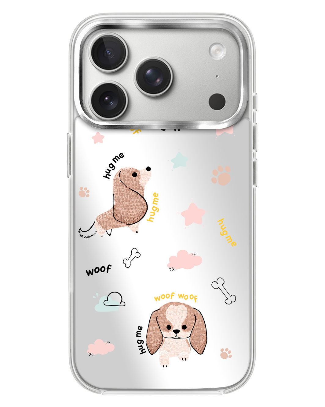 iPhone Mirror Case - Woof Woof